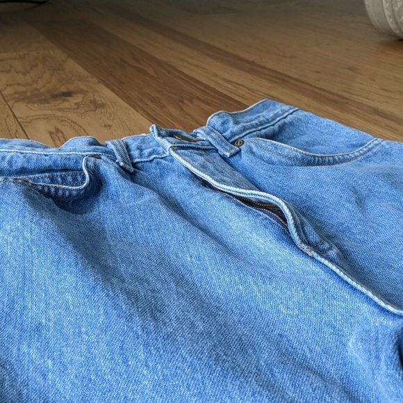 Vintage High Rise Mom Jeans Made in U.S.A. Modern Essentials Jeans Blue 24 0 00 - Picture 5 of 13